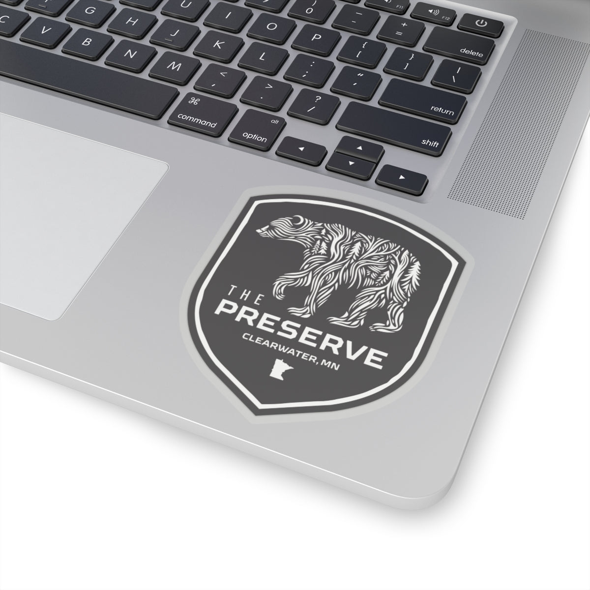 The Preserve Fundraiser Shield Kiss-Cut Stickers