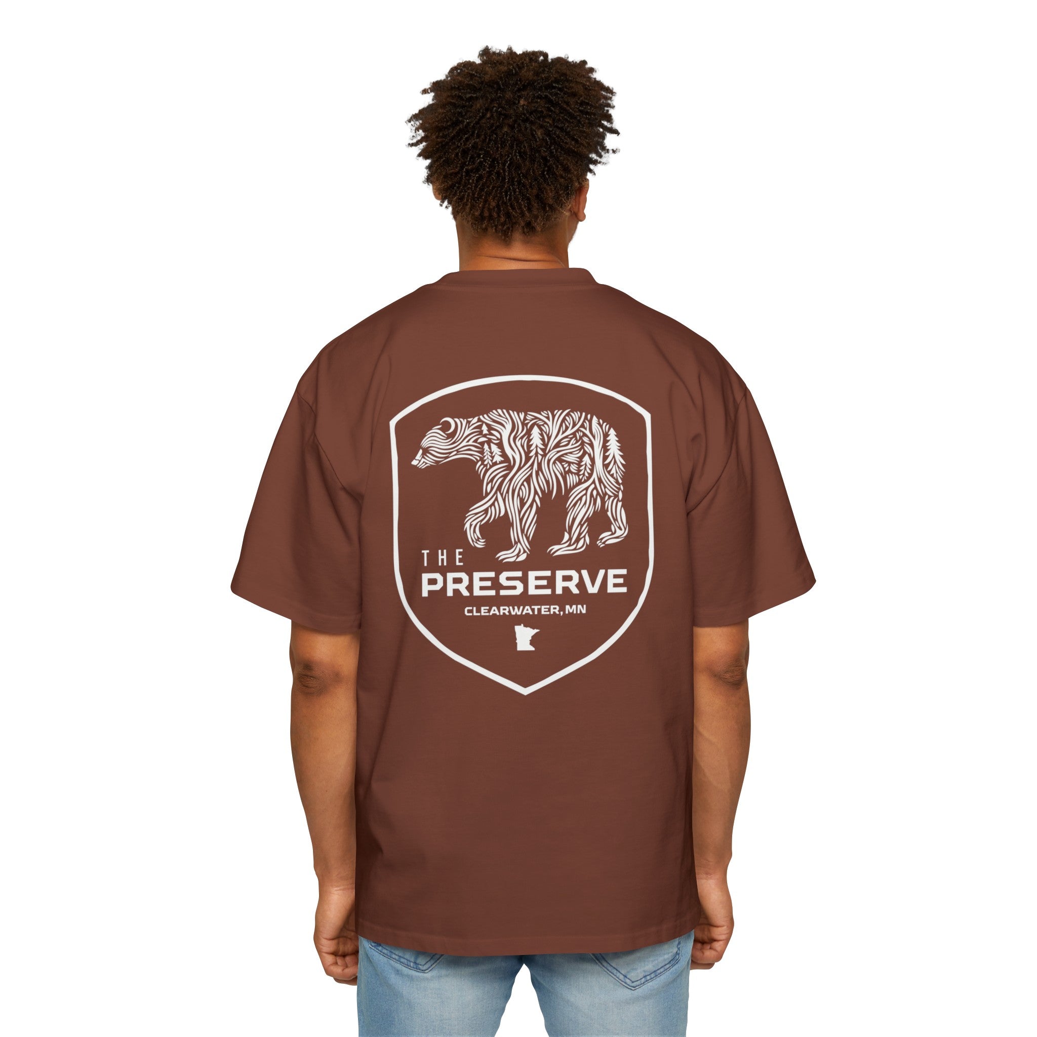 The Preserve Fundraiser Shield Heavy Oversized Tee V1