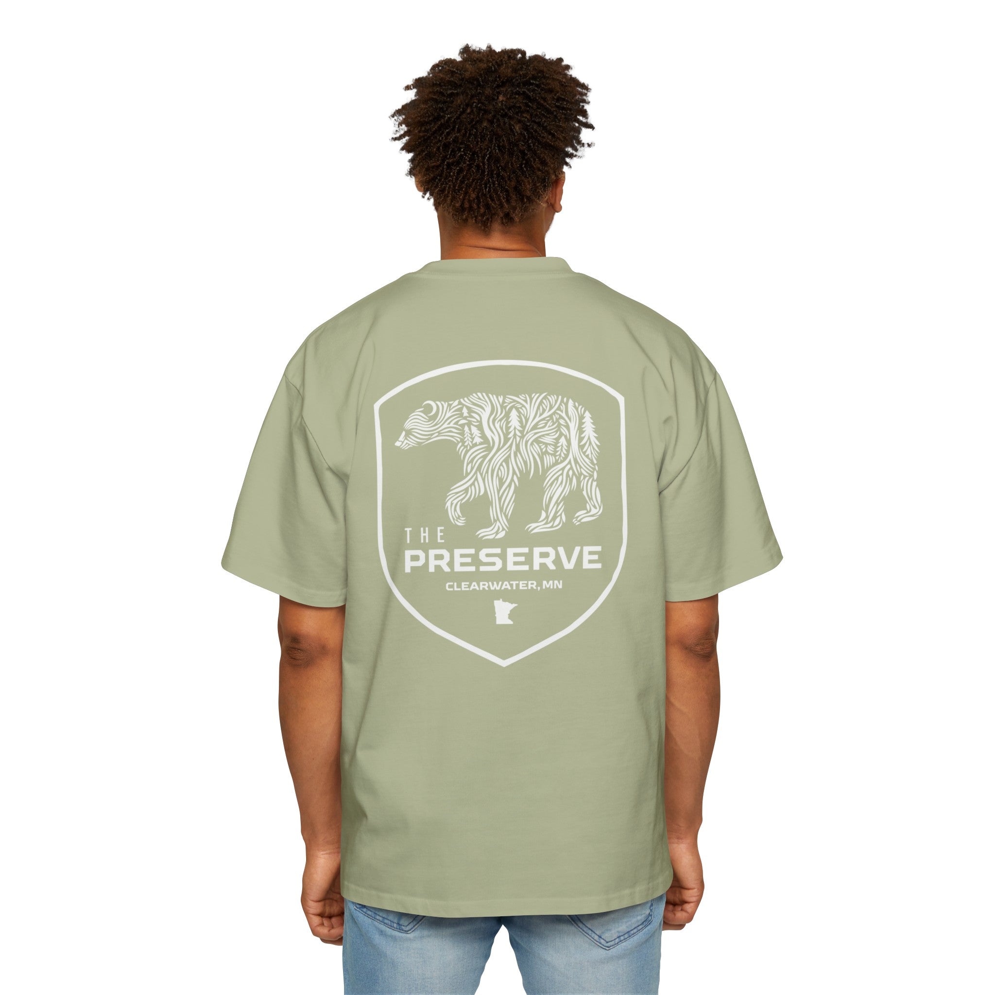 The Preserve Fundraiser Shield Heavy Oversized Tee V1