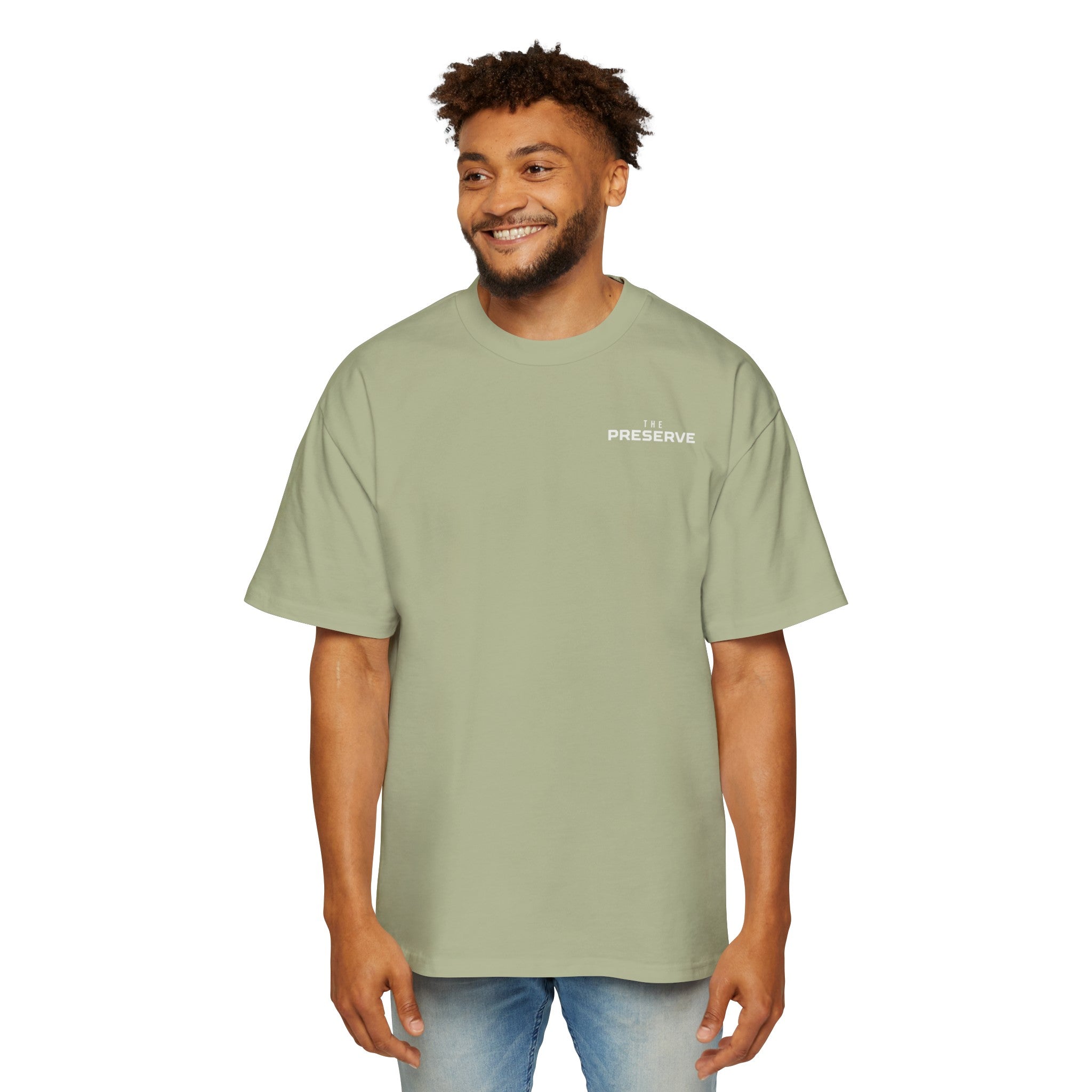 The Preserve Fundraiser Shield Heavy Oversized Tee V1