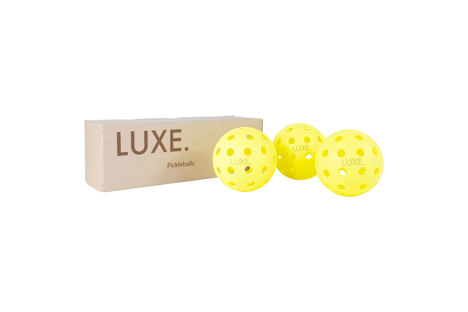 Lemon Pickleballs - Pack of 3