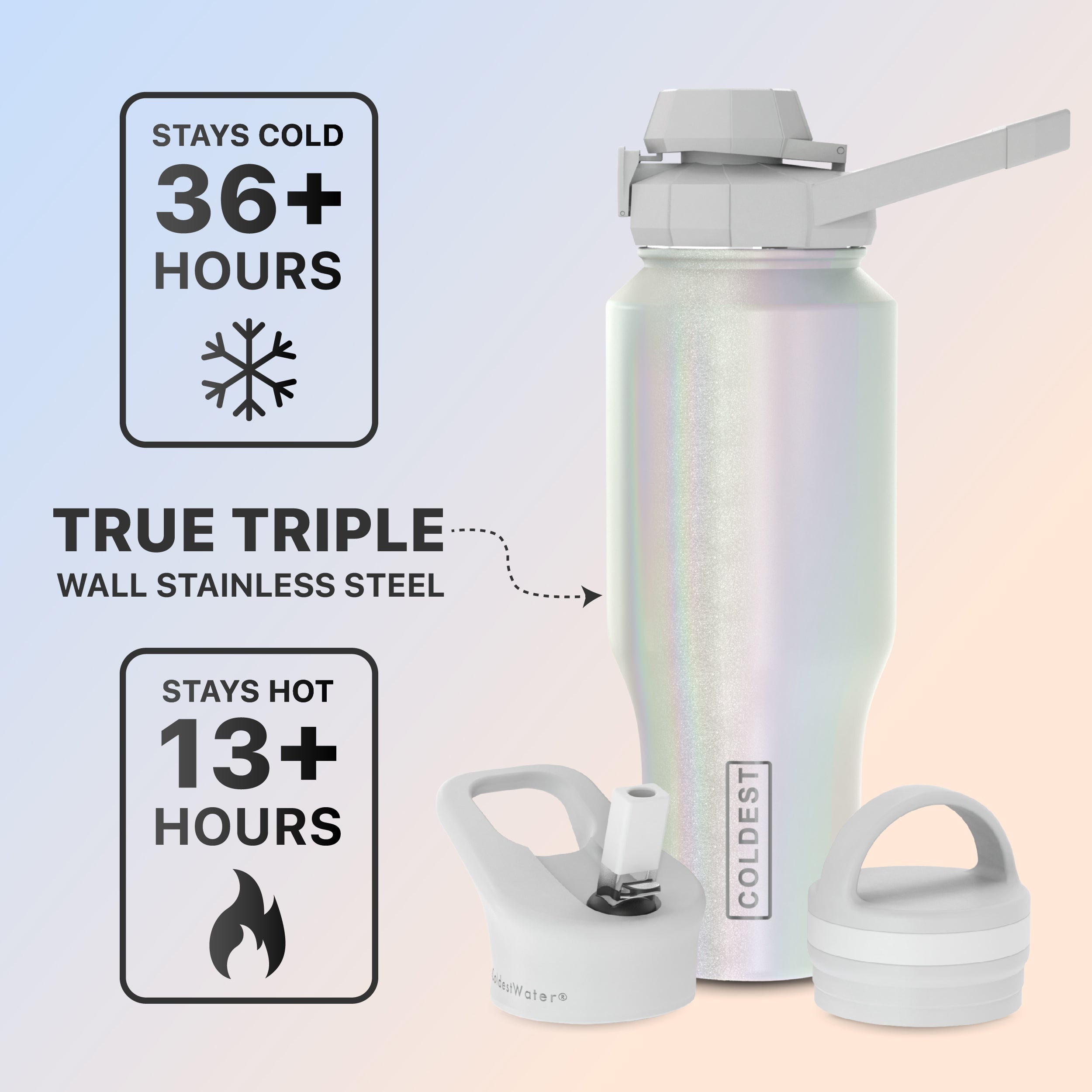 Coldest 36oz Universal Bottle