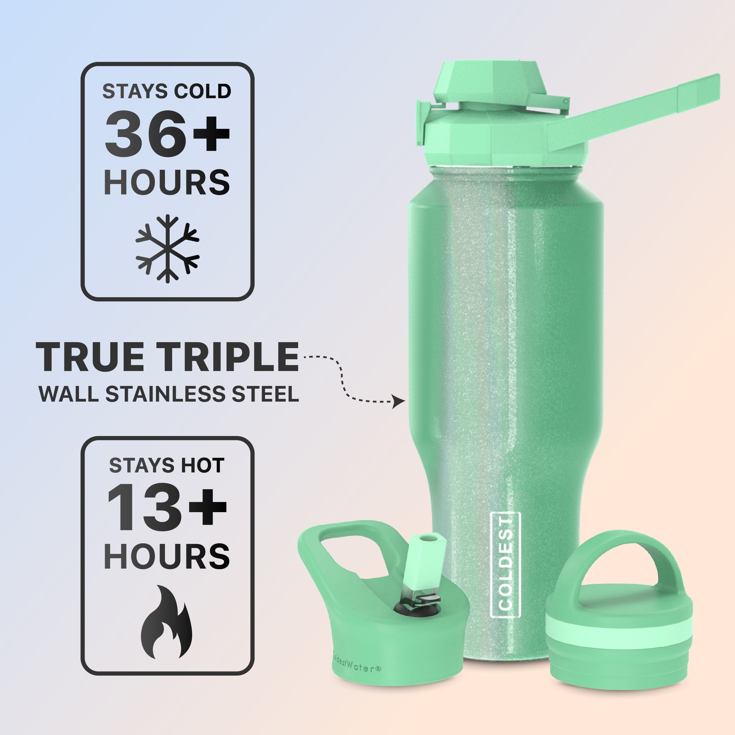 Coldest 36oz Universal Bottle