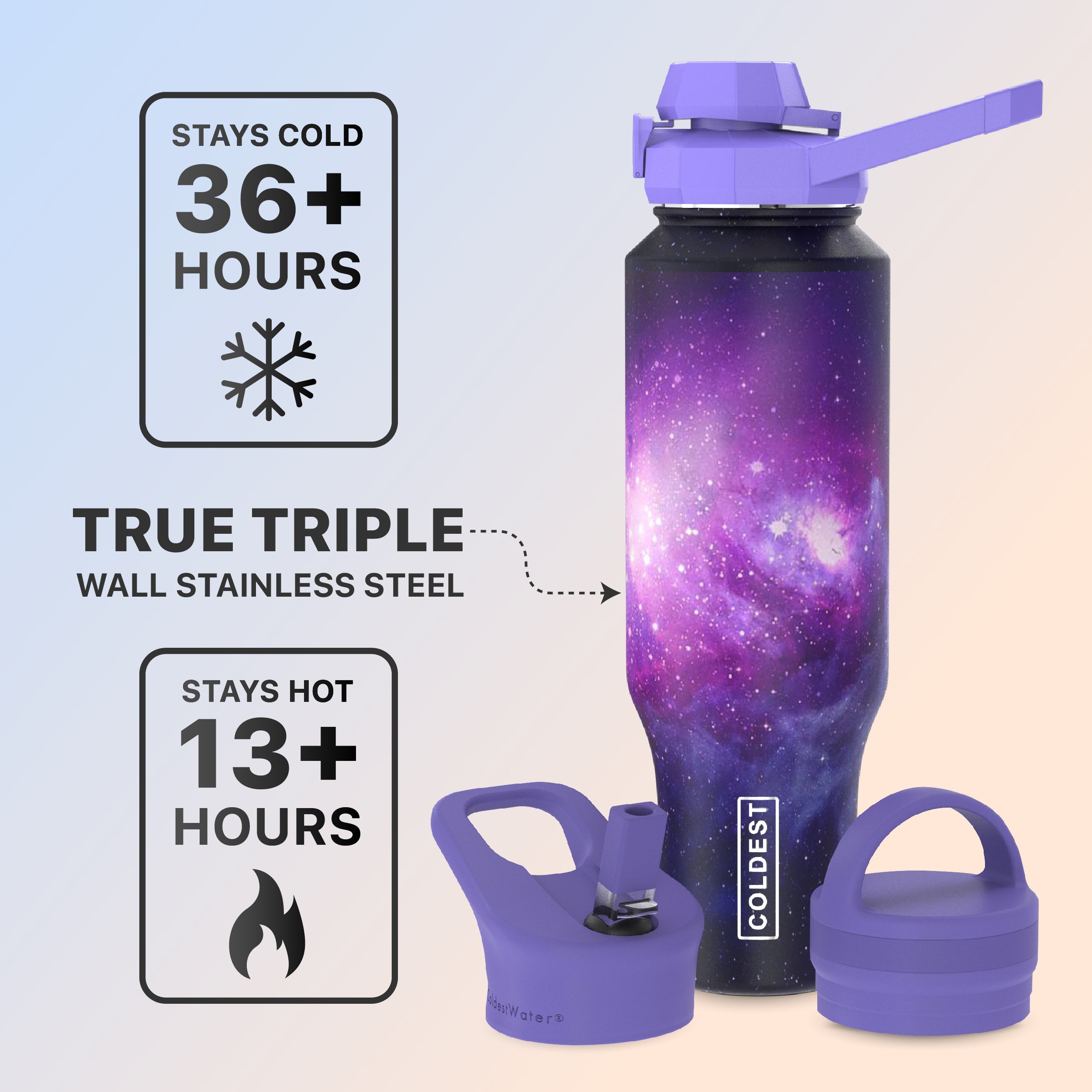 Coldest 46oz Universal Bottle