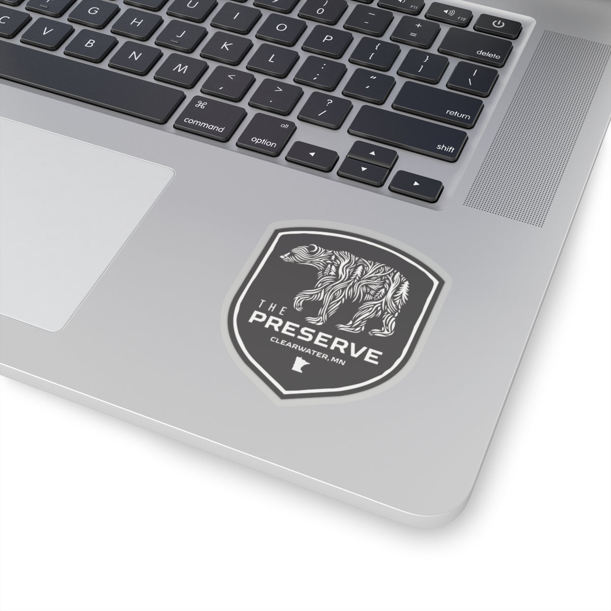 The Preserve Fundraiser Shield Kiss-Cut Stickers