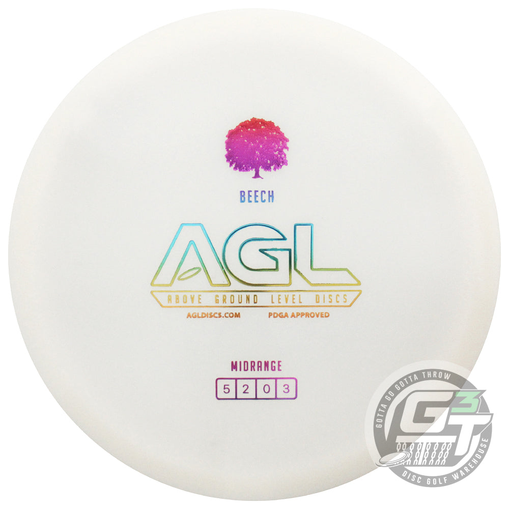 Above Ground Level Alpine Boreal Beech Midrange Golf Disc