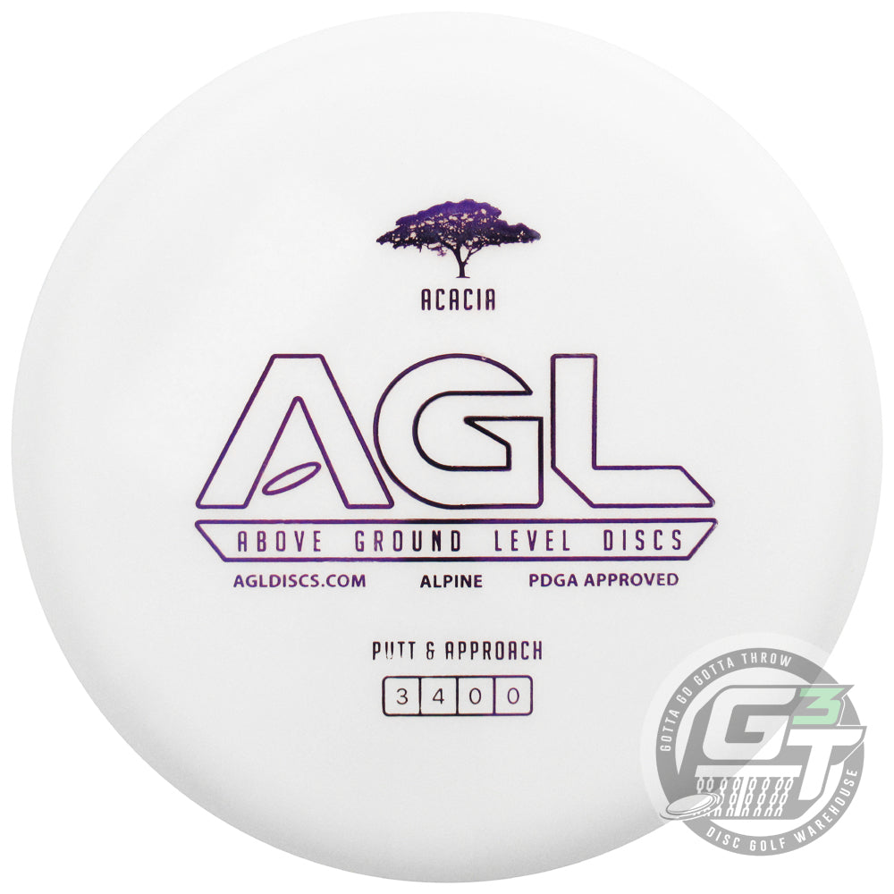 Above Ground Level Glow Alpine Acacia Putter Golf Disc