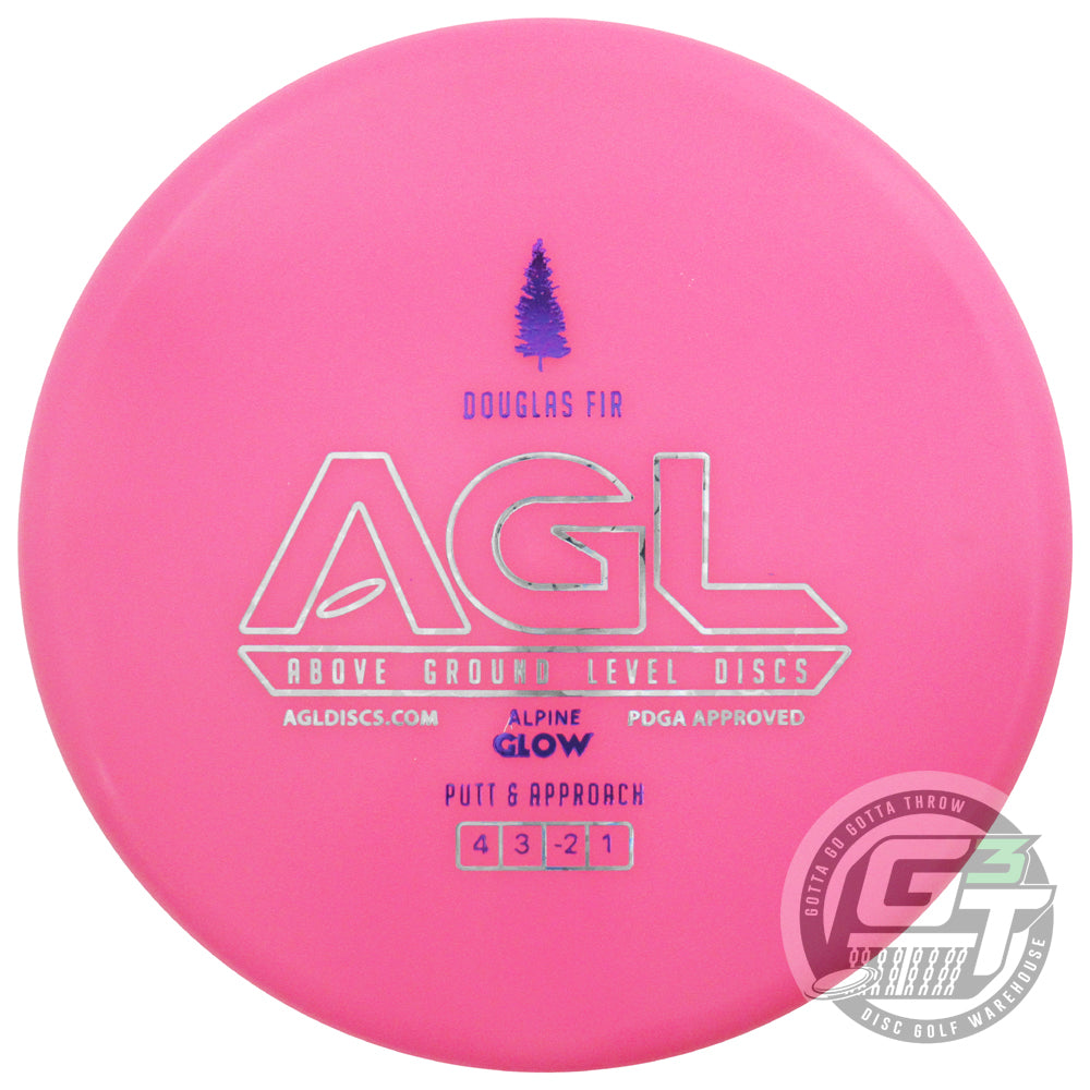 Above Ground Level Glow Alpine Douglas Fir Putter Golf Disc