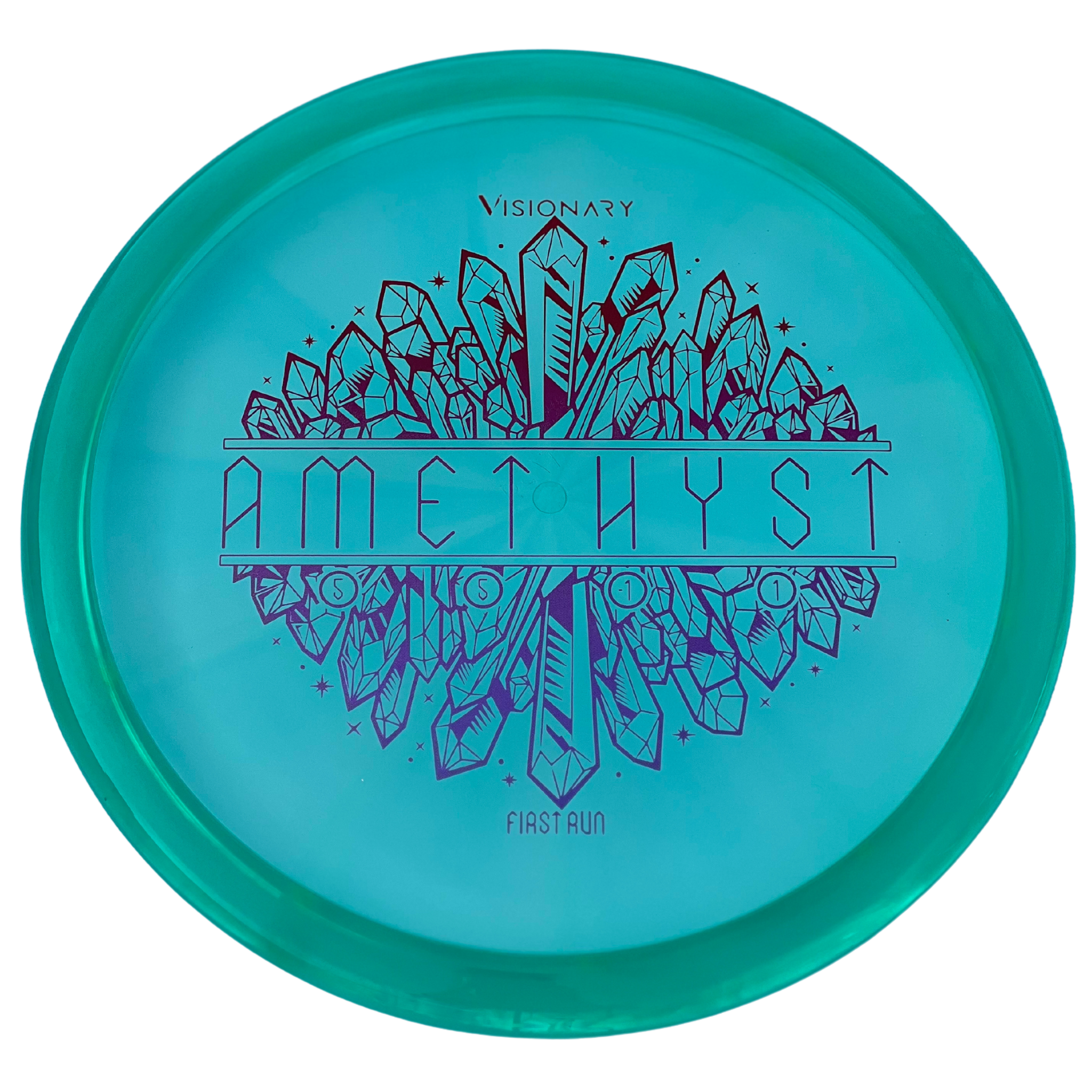 Visionary Mystic Blend Amethyst Midrange Golf Disc