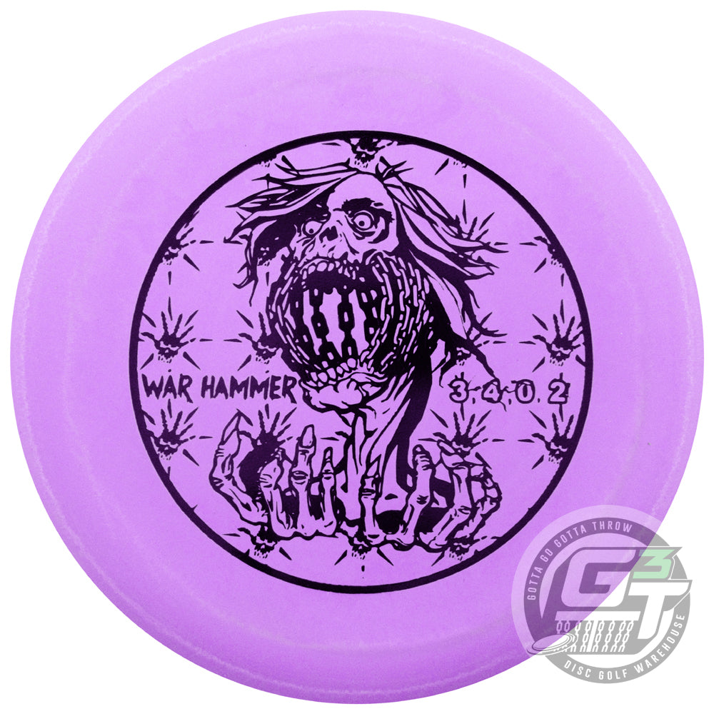 Black Zombie SSSSS War Hammer Putter Golf Disc