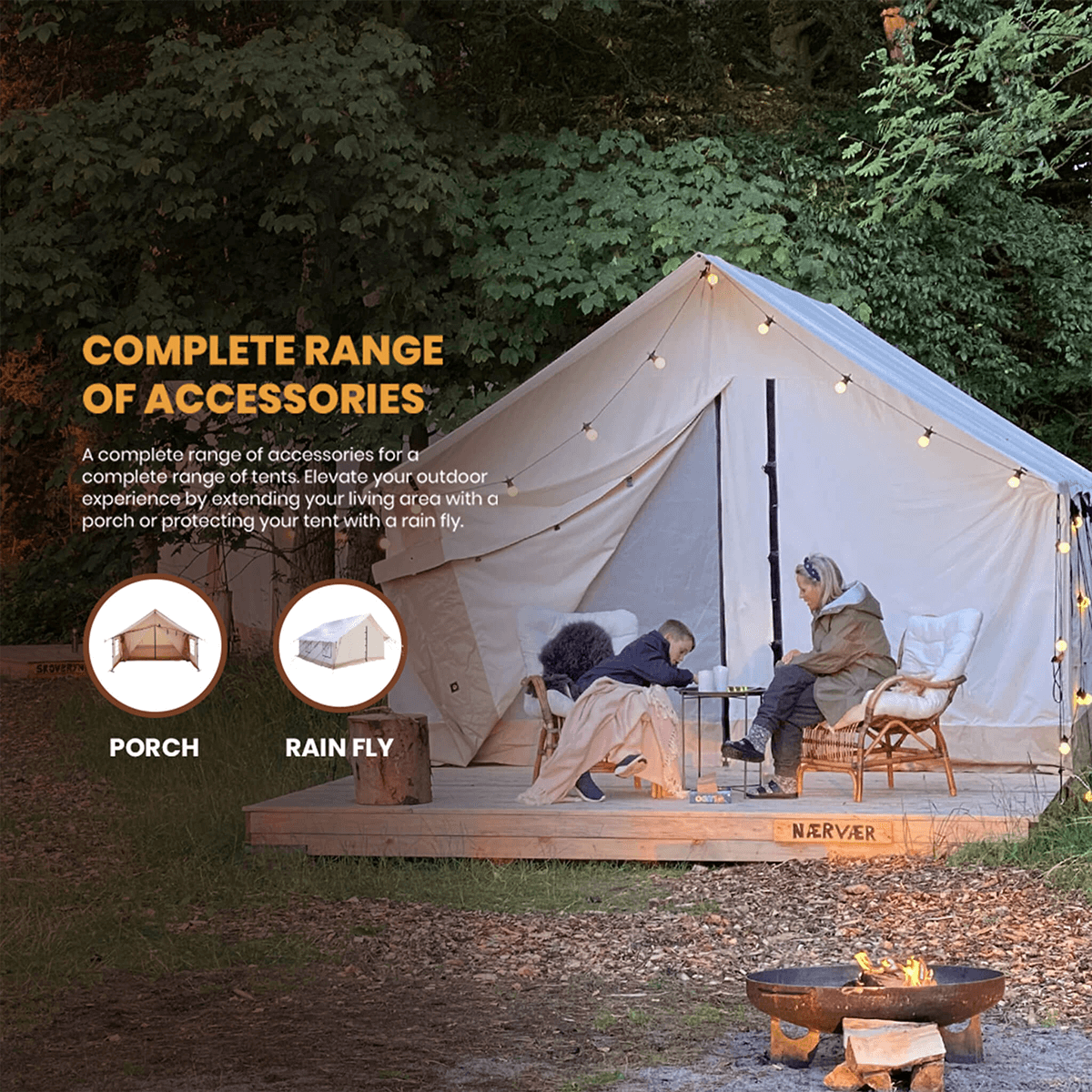 10'x12' Alpha Wall Tent