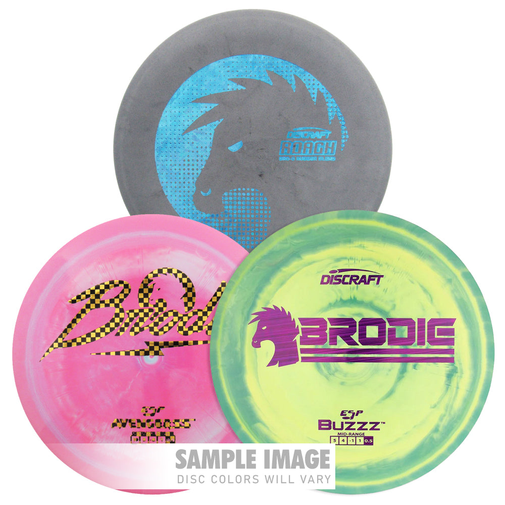 Discraft Brodie Smith Darkhorse 3-Disc Premium  Disc Golf Set