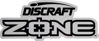 Discraft Zone Design Clear Vinyl Decal Sticker