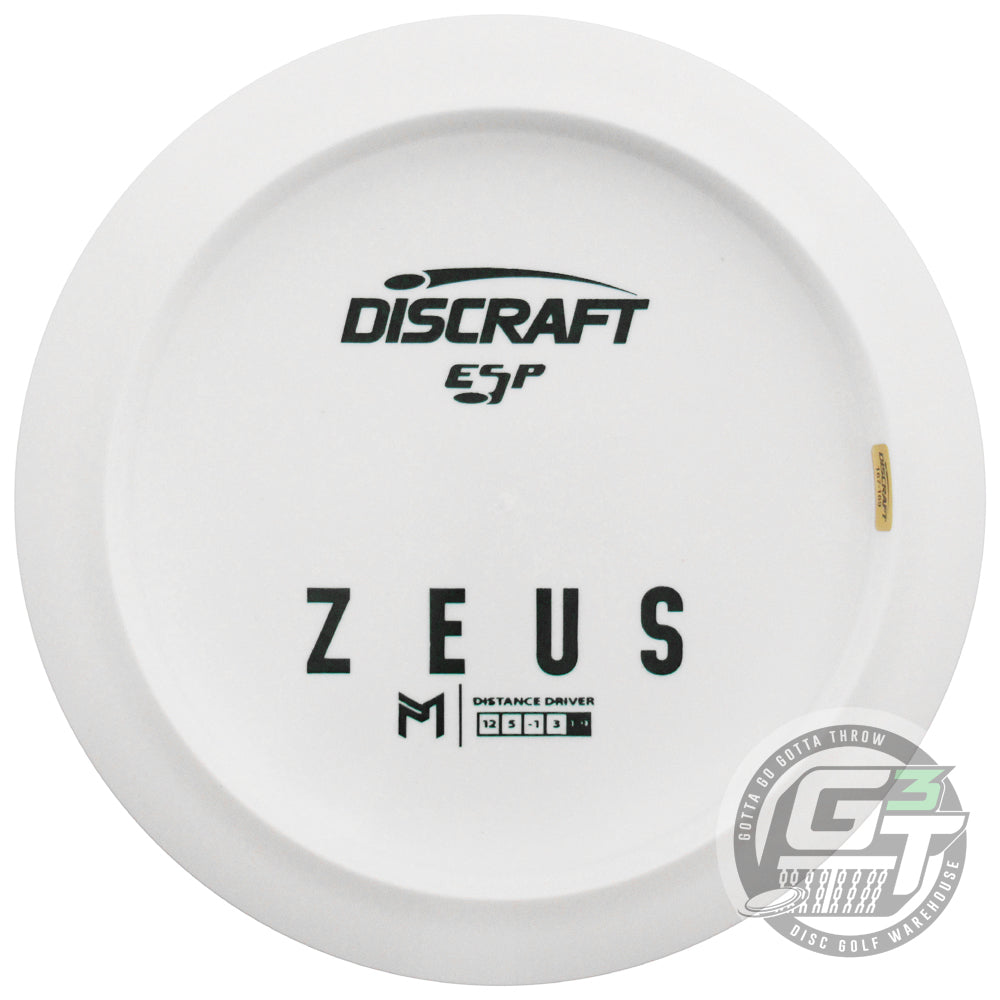 Discraft Dye Pack Bottom Stamp Paul McBeth ESP Zeus Distance Driver Golf Disc