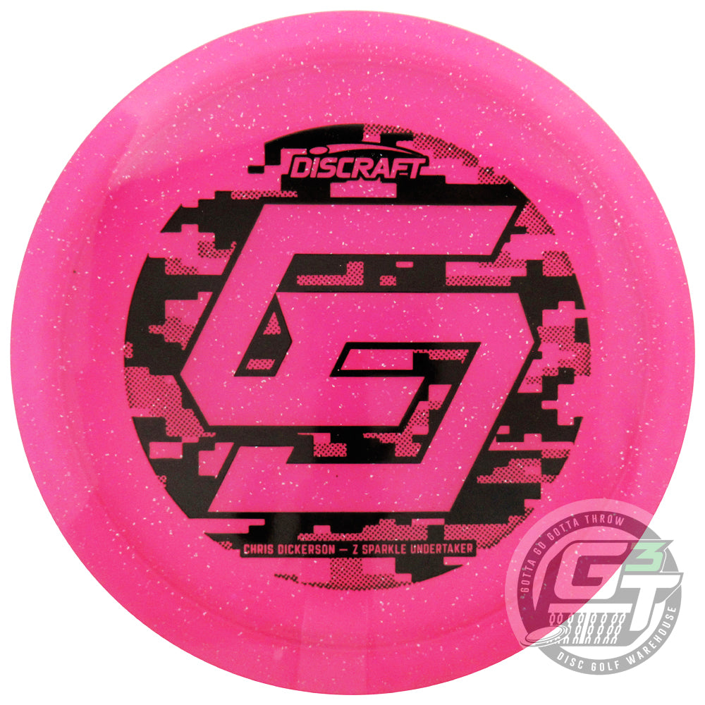 Discraft Limited Edition 2023 Elite Team Chris Dickerson Sparkle Elite Z Undertaker Distance Driver Golf Disc