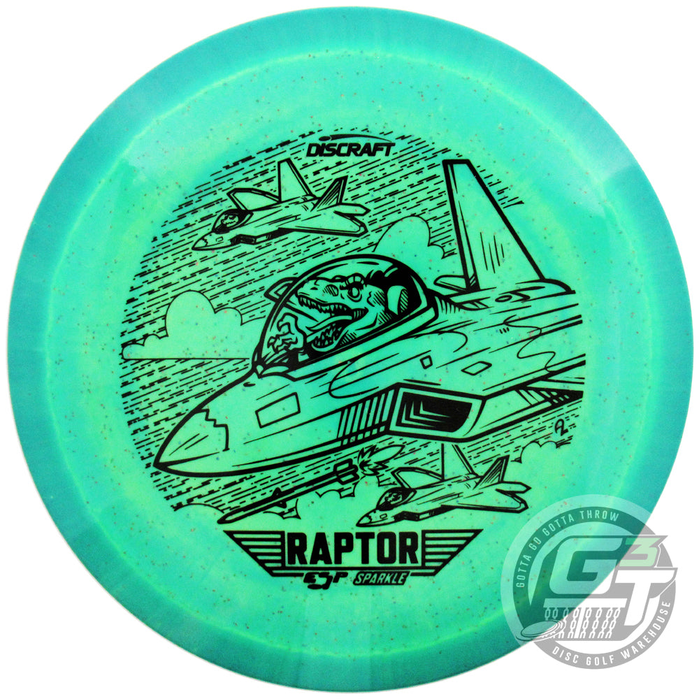 Discraft Limited Edition 2023 Ledgestone Open Sparkle ESP Raptor Distance Driver Golf Disc