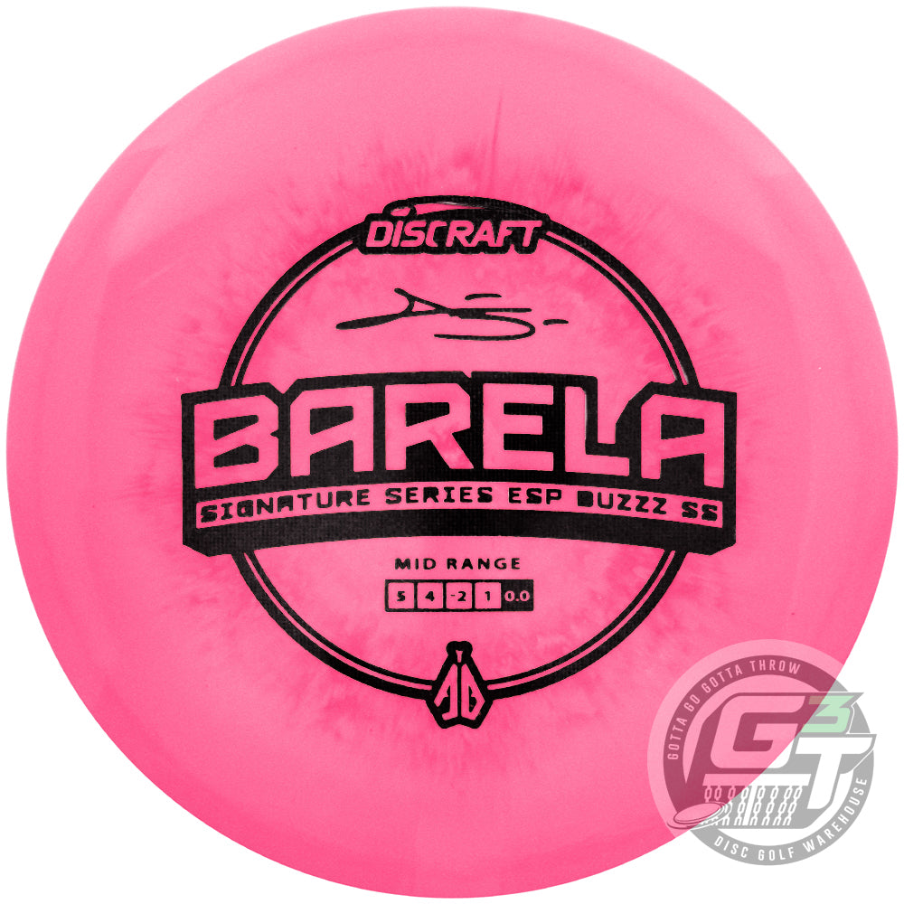 Discraft Limited Edition 2023 Signature Series Anthony Barela Swirl ESP Buzzz SS Midrange Golf Disc