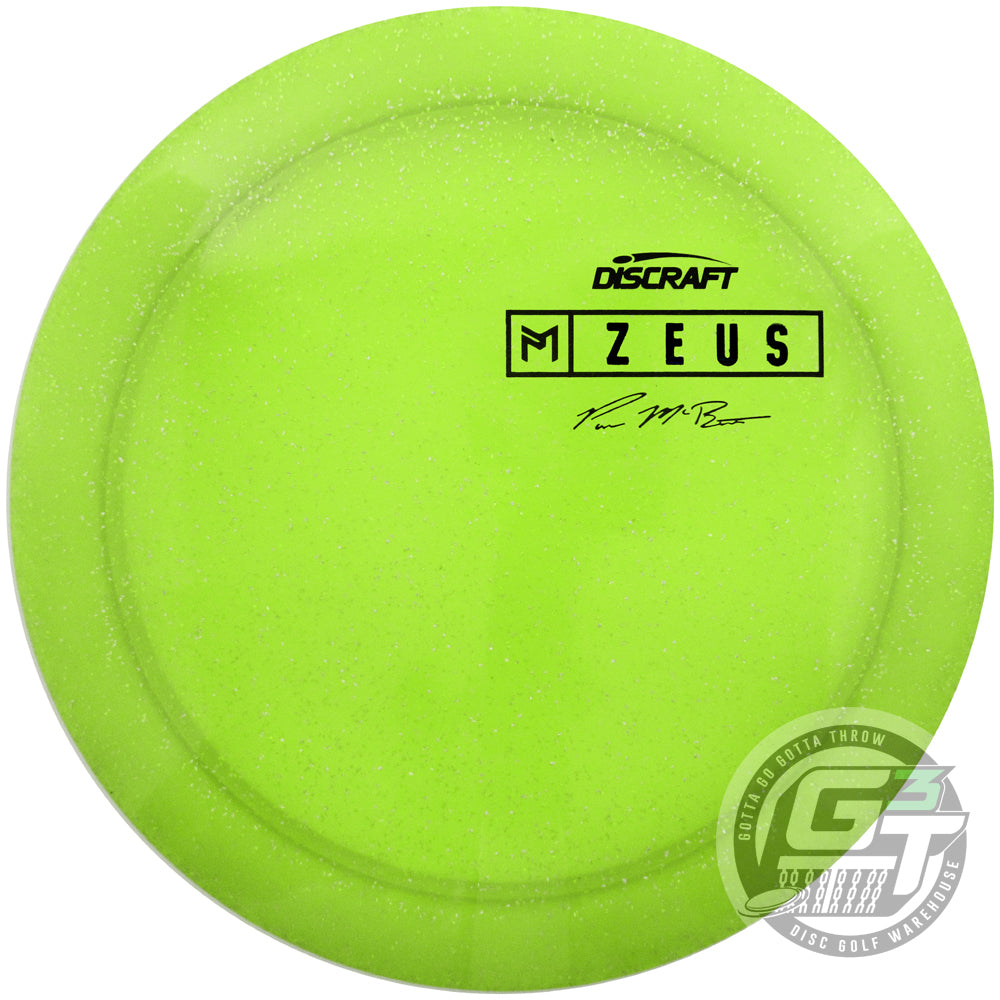 Discraft Limited Edition 2024 Elite Team Paul McBeth Sparkle Elite Z Zeus Distance Driver Golf Disc