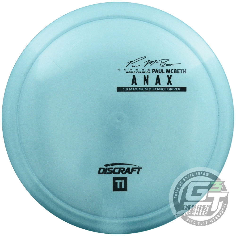 Discraft Limited Edition 2024 Elite Team Paul McBeth Titanium Anax Distance Driver Golf Disc