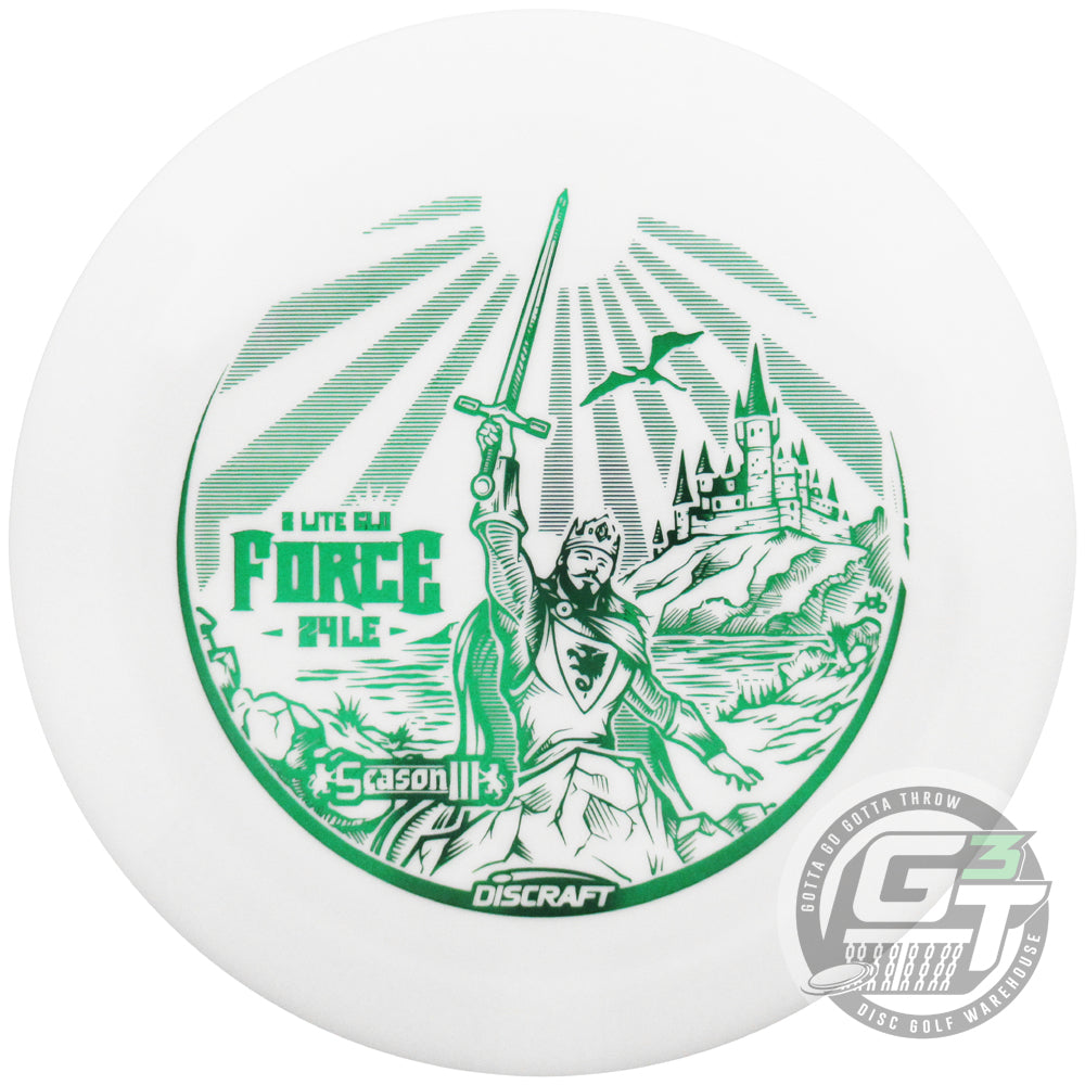 Discraft Limited Edition 2024 Ledgestone Open Glo Elite Z Force Distance Driver Golf Disc