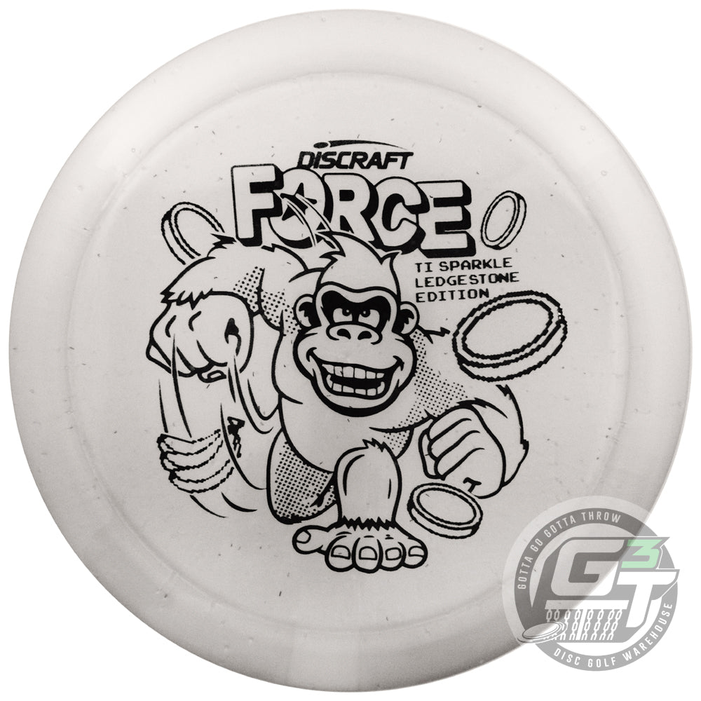 Discraft Limited Edition 2024 Ledgestone Open Sparkle Titanium Force Distance Driver Golf Disc