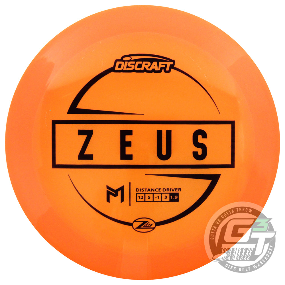 Discraft Paul McBeth Signature Z Lite Zeus Distance Driver Golf Disc