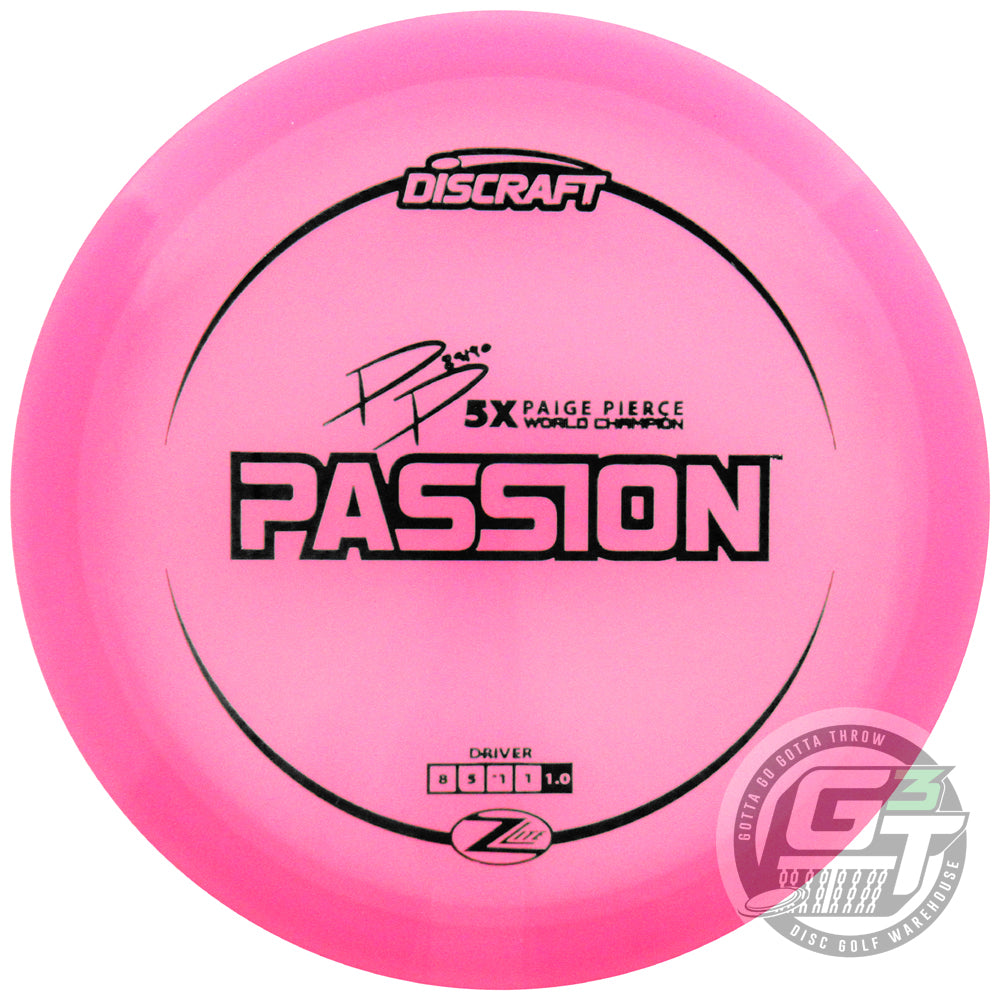 Discraft Paige Pierce Signature Z Lite Passion Fairway Driver Golf Disc