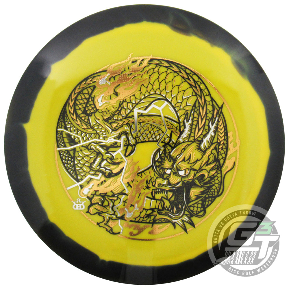 Dynamic Discs Limited Edition Year of the Dragon Triple Stamp Fuzion Orbit Captain Distance Driver Golf Disc