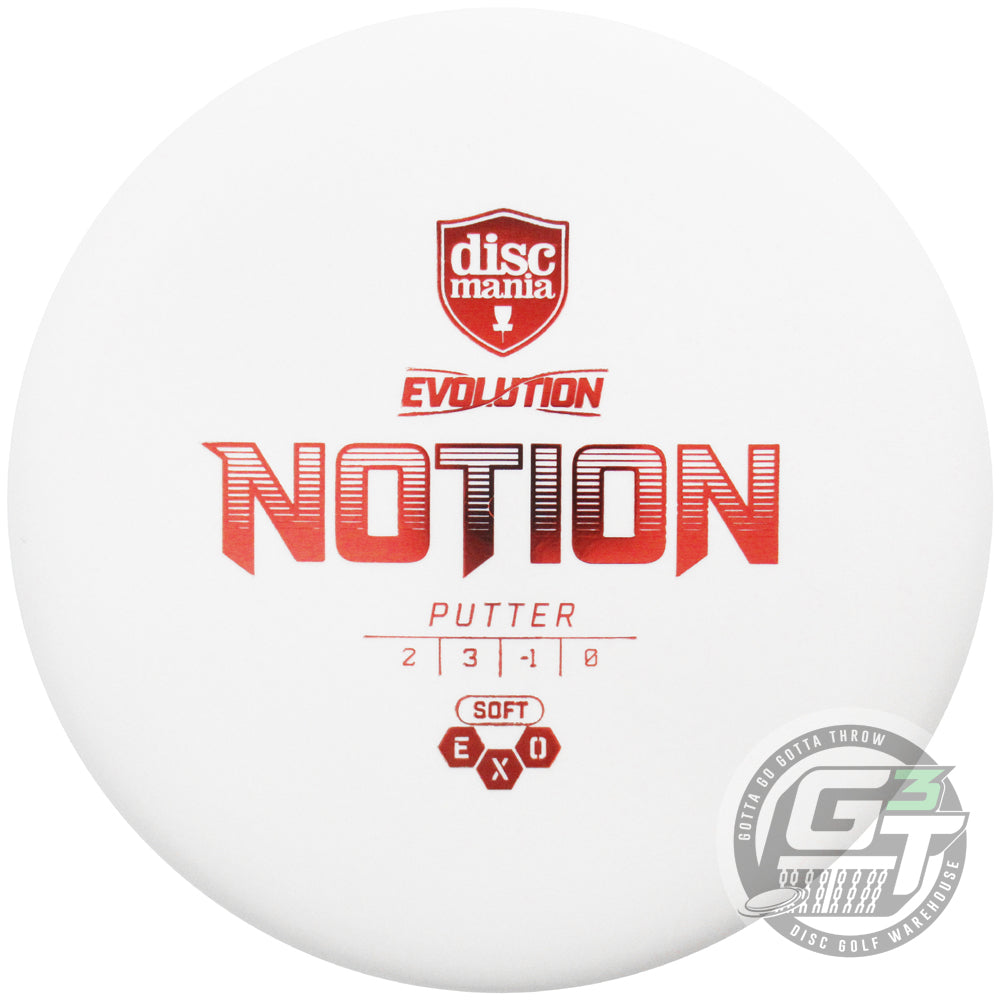 Discmania Evolution Exo Soft Notion Putter Golf Disc