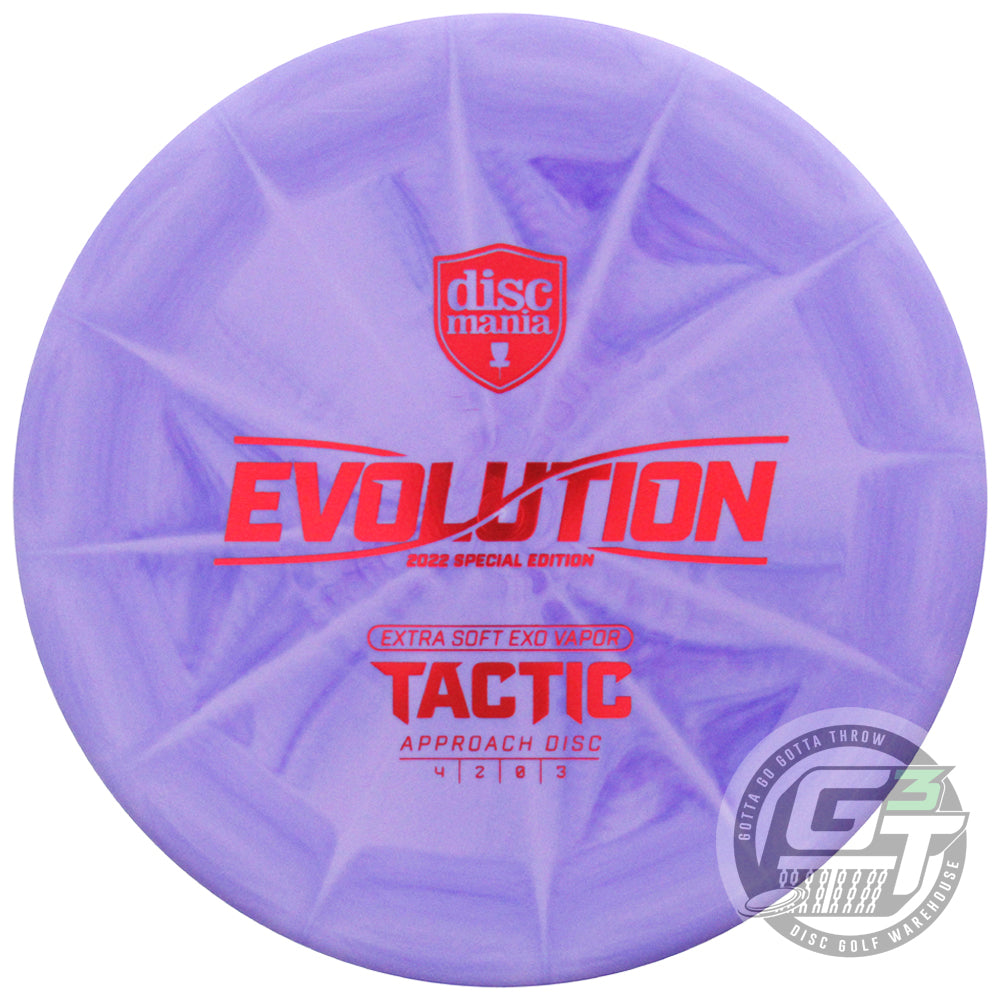 Discmania Special Edition Exo Extra Soft Vapor Tactic Putter Golf Disc