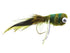 Wild Water Fly Fishing Deer Hair Frog Bass Bug Popper, Size 2, Qty. 2