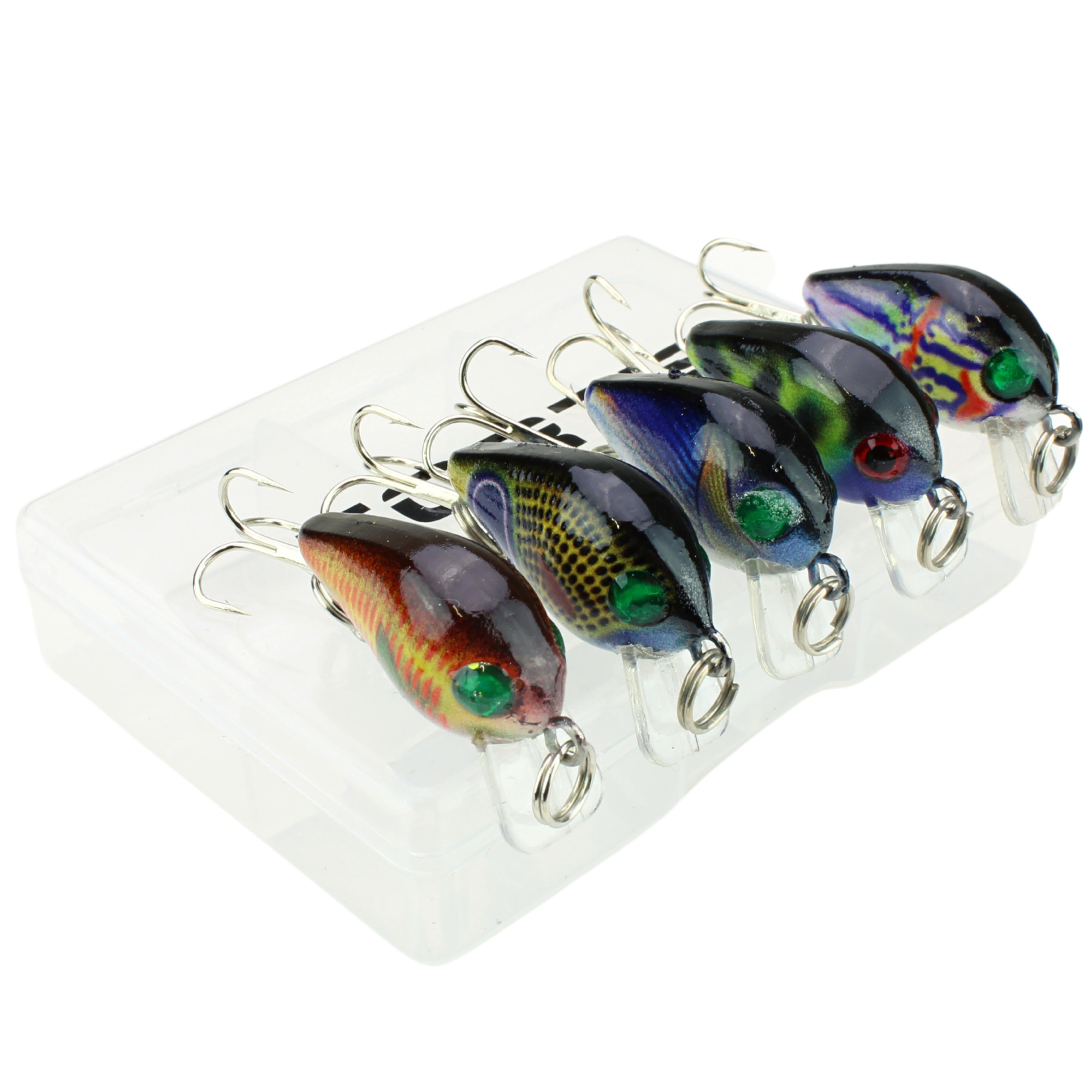 Fortis Mini Crankbait Assortment 1 with 5 Mini Crankbait Lures