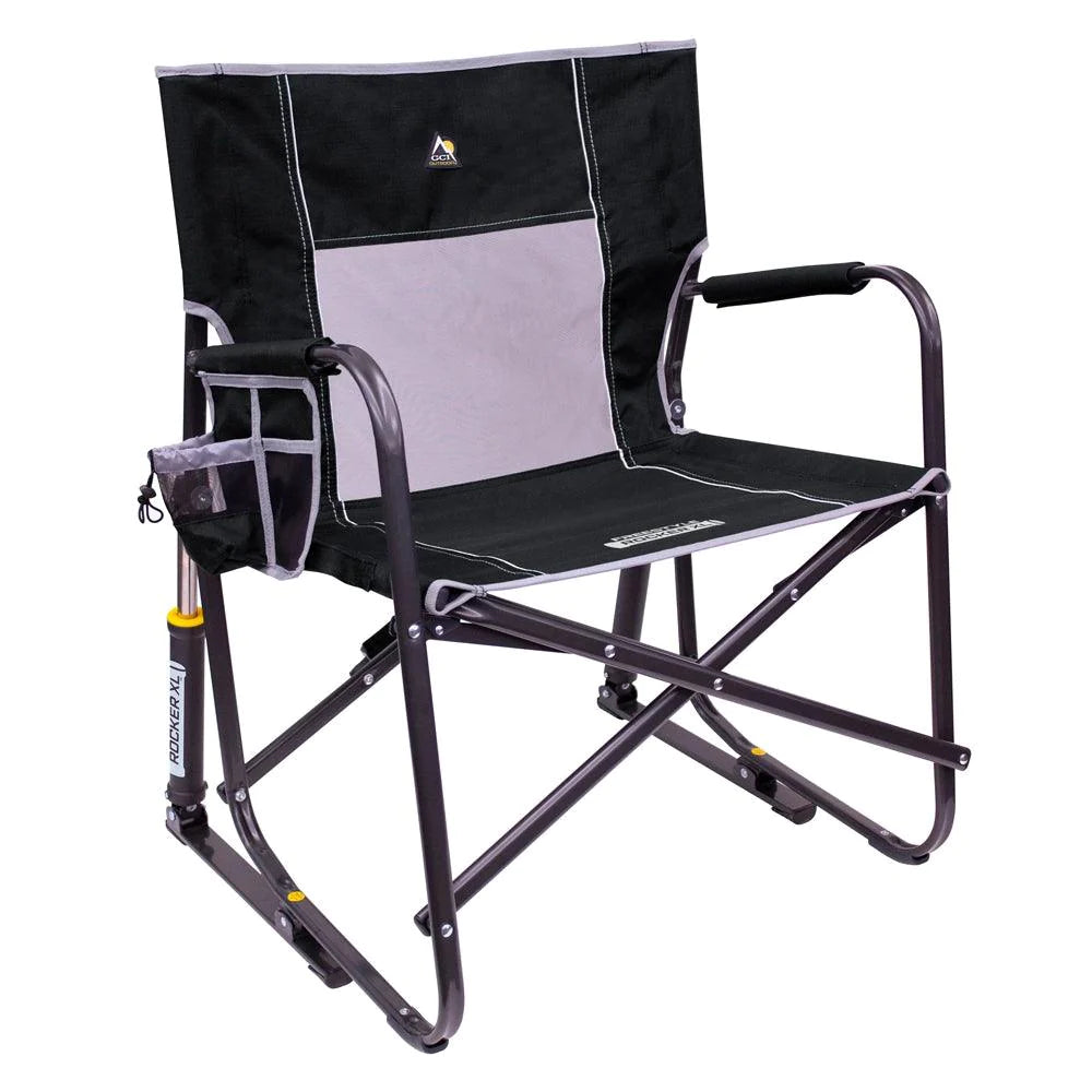 GCI Outdoor Freestyle Rocker XL Portable Folding Rocking Chair and Outdoor Camping Chair