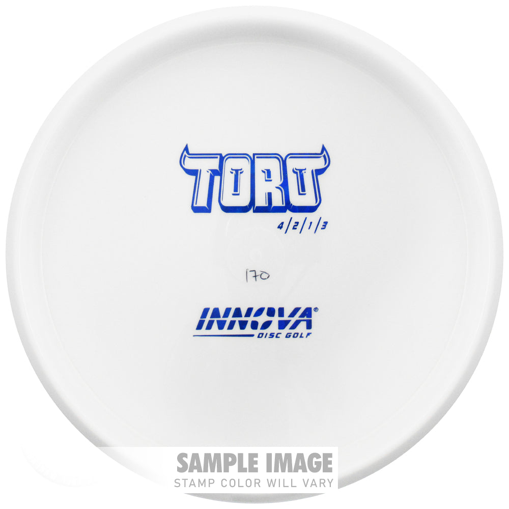 Innova White Bottom Stamp Star Toro Midrange Golf Disc