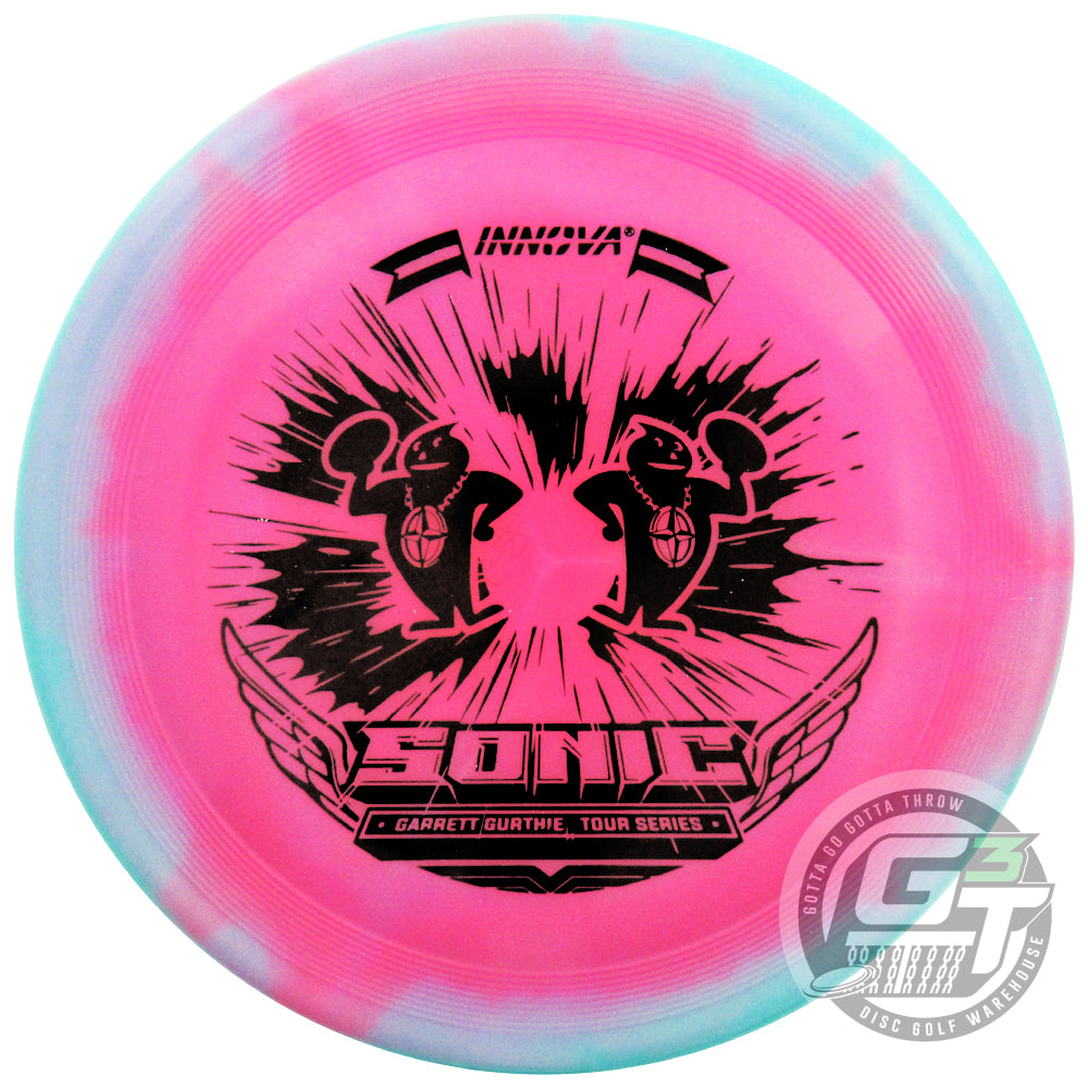 Innova Limited Edition 2023 Tour Series Garrett Gurthie Color Glow Halo Champion Sonic Putter Golf Disc