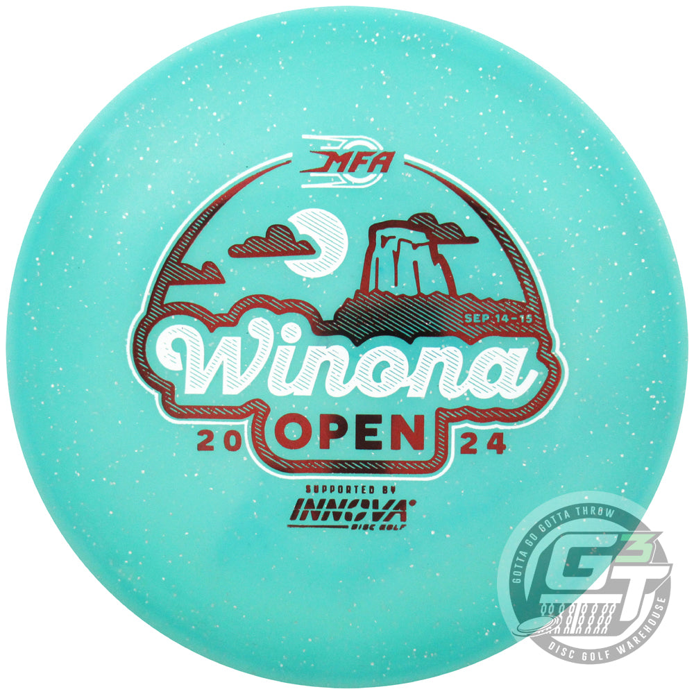 Innova Limited Edition 2024 Winona Open Glow Metal Flake Champion Stingray Midrange Golf Disc