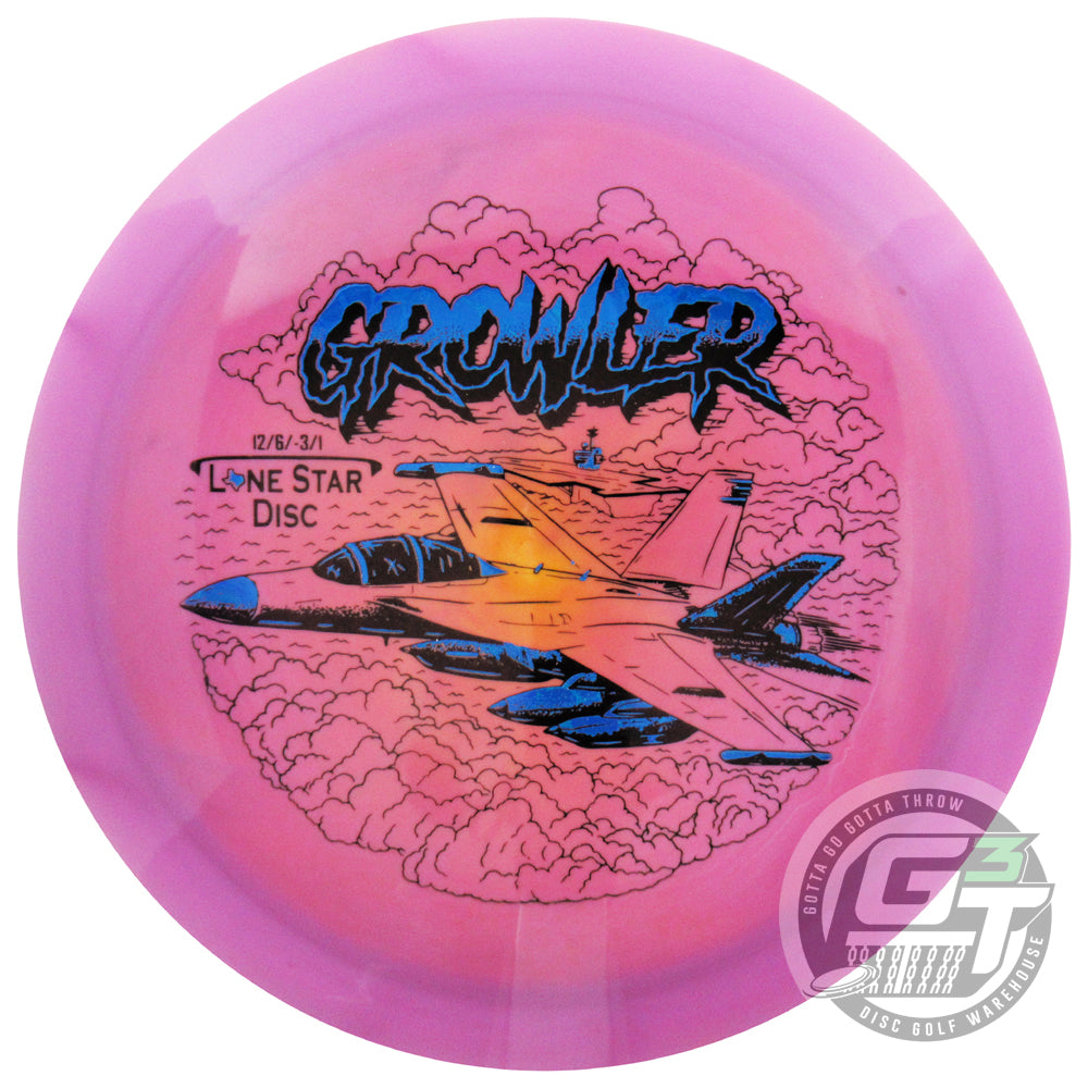 Lone Star Artist Series Bravo Growler Distance Driver Golf Disc