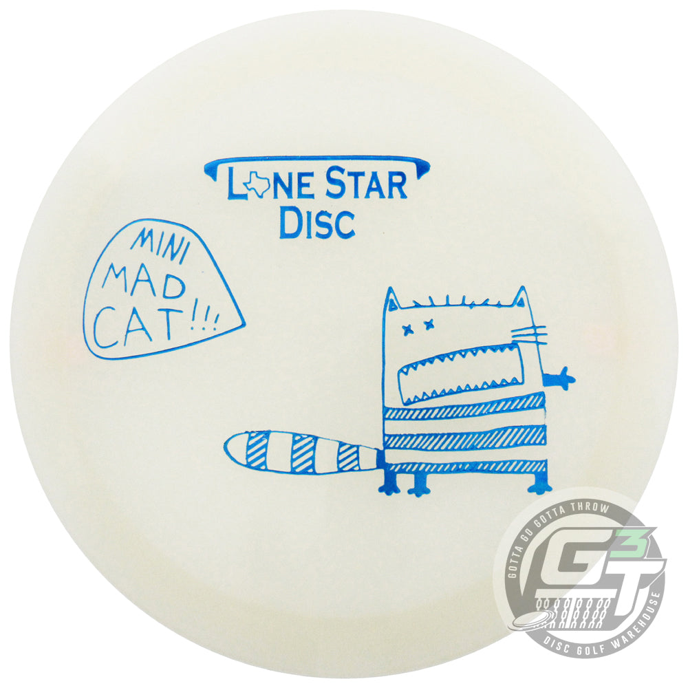 Lone Star Glow Mini Mad Cat Mini Golf Disc