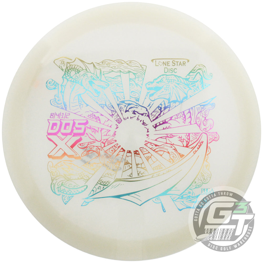 Lone Star Artist Series Glow Alpha Dos X Fairway Driver Golf Disc