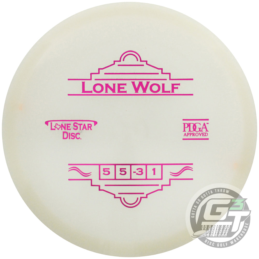 Lone Star Glow Bravo Lone Wolf Midrange Golf Disc