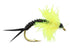 Wild Water Fly Fishing Estaz Stonefly, Metallic Yellow, Size 6, Qty. 6