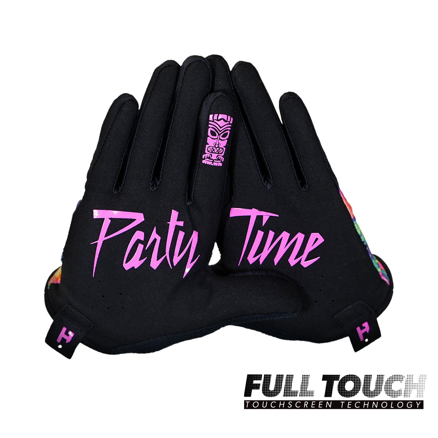 Gloves - Pink Miami Floral