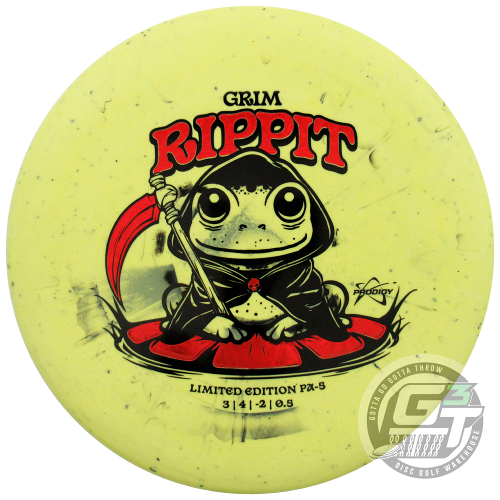 Prodigy Limited Edition 2024 Halloween Grim Rippit Stamp 300 Soft Fractal PA5 Putter Golf Disc