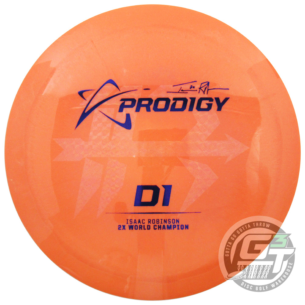 Prodigy Limited Edition Isaac Robinson 2024 PDGA World Champion Commemorative 2X Glimmer 500 Series D1 Distance Driver Golf Disc