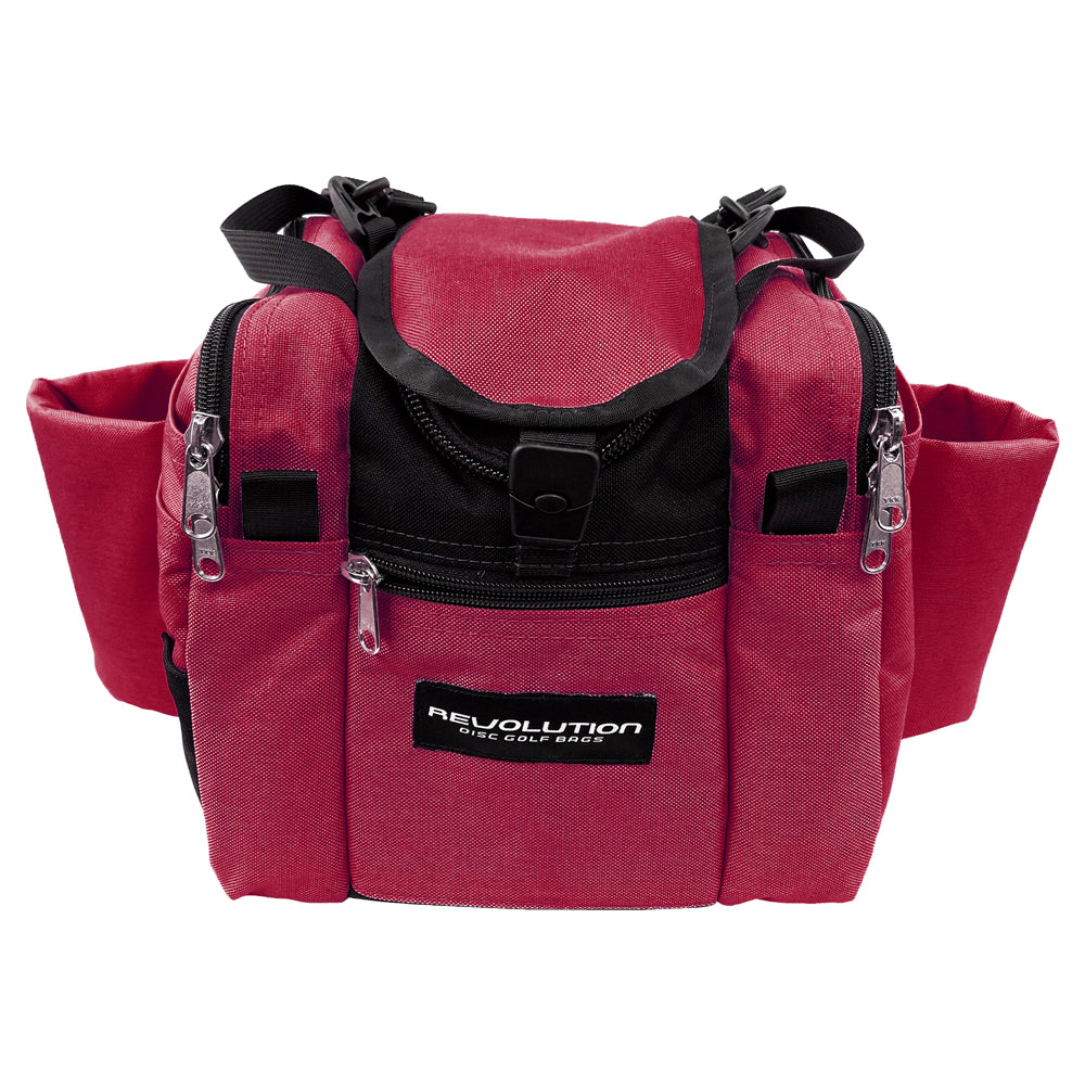 Revolution Mini Deluxe V3 Disc Golf Bag - Crimson - Pre-Order