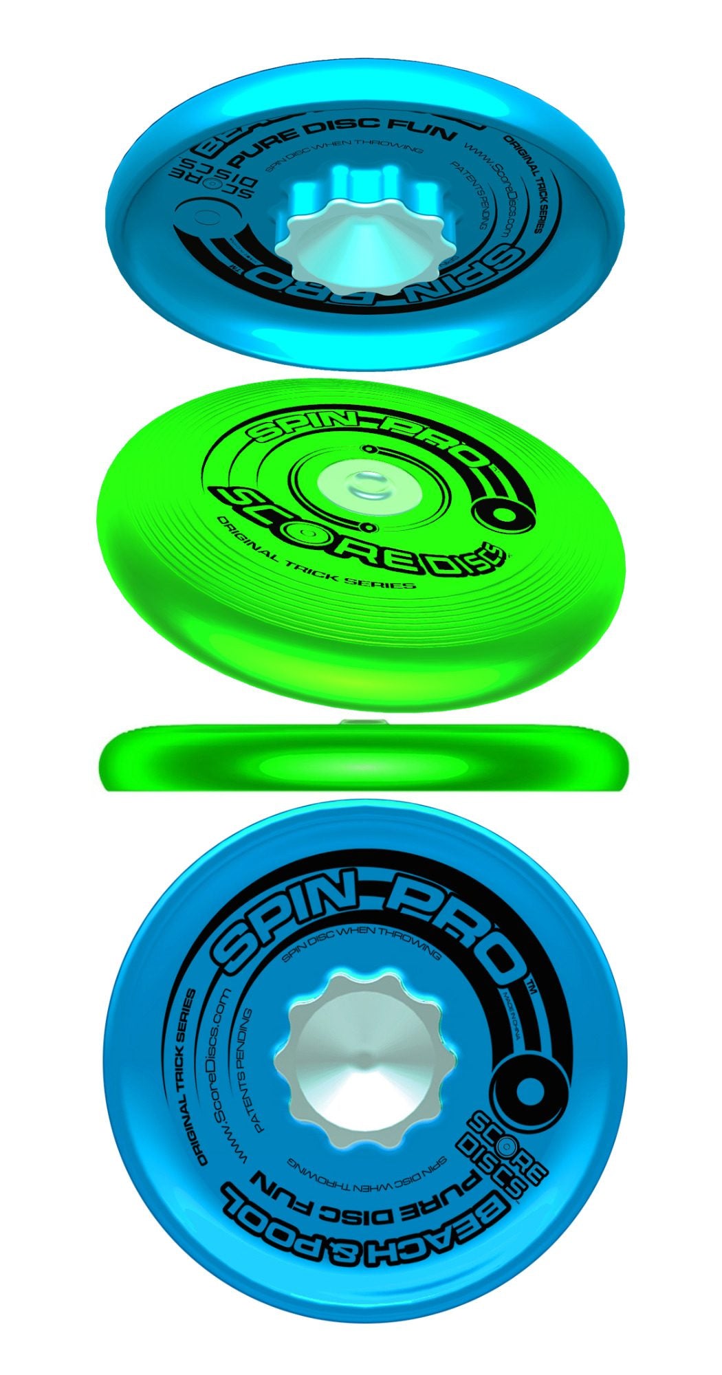 Score Discs Spin Pro Recreational Catch Disc