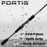 FORTIS 7' Medium Action 2 Piece Spinning Rod