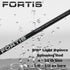 Fortis 5' 6" Light Action 2 Piece Spinning Rod