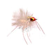 Wild Water Fly Fishing White Pointed Nose Slider Popper, Size 6, Qty. 4