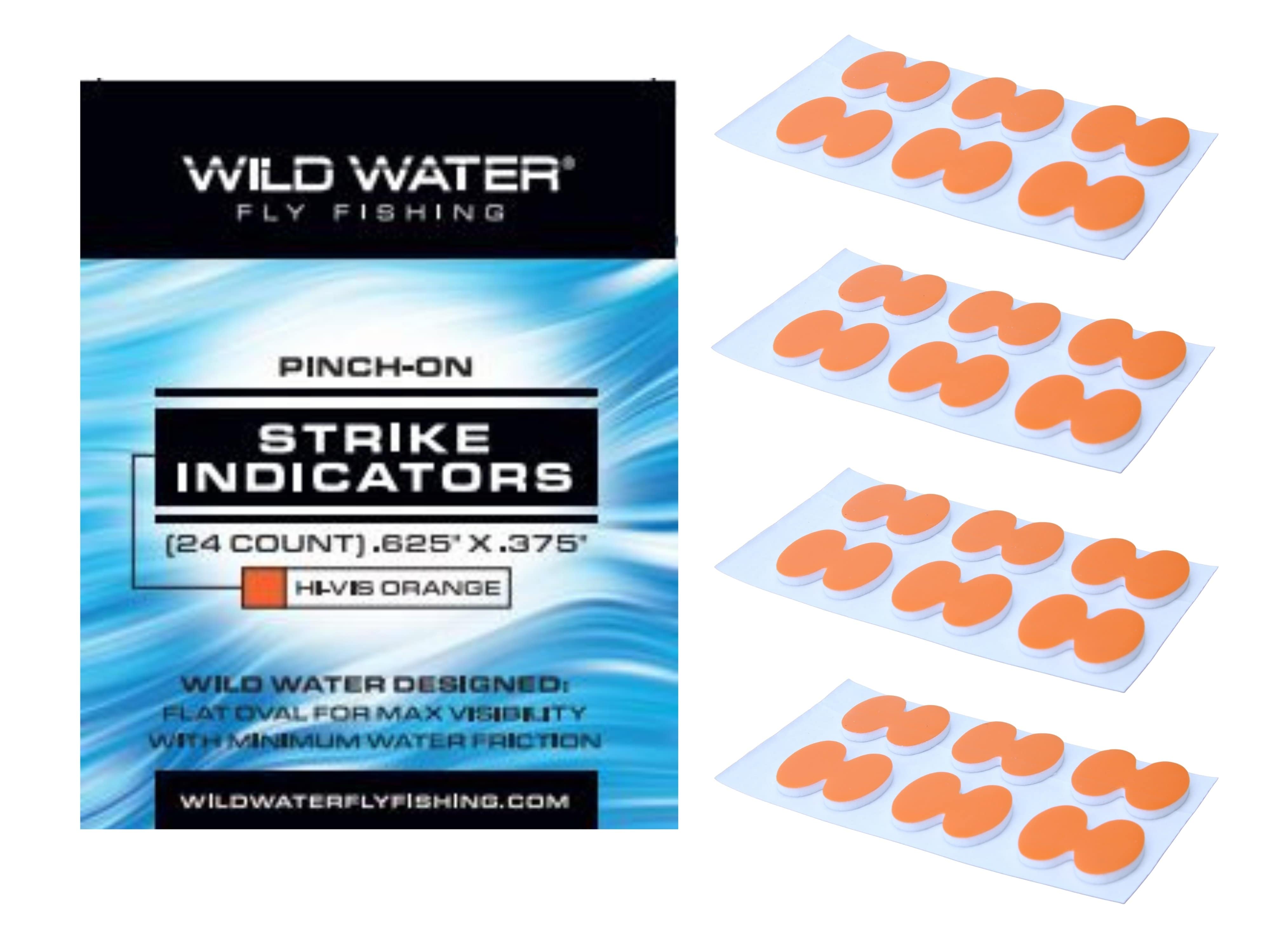 Wild Water Fly Fishing Strike Indicators, Package of 24